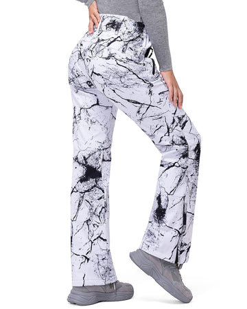 Women’s Outdoor Fleece Lined Ski Pants with Boot Gaiters: 8000mm W/P Index - 33,000ft